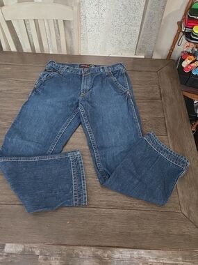 Ariat FR M4 Relaxed Bootcut WorkJeans 33x30 NFPA 2112 Flame Resistant CAT2 Denim